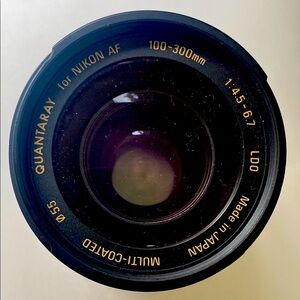 Quantaray 100-300mm f/4.5-6.7 Camera 📷 Lens for Nikon AF